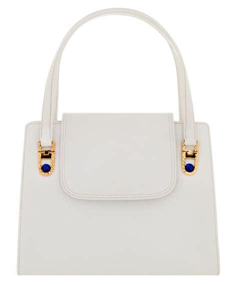 white vintage gucci bag|vintage gucci handbags 1960 tote.